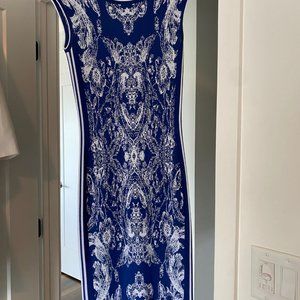 Naeem Khan dress, size M, fits like a 6, very fitted, gorgeous